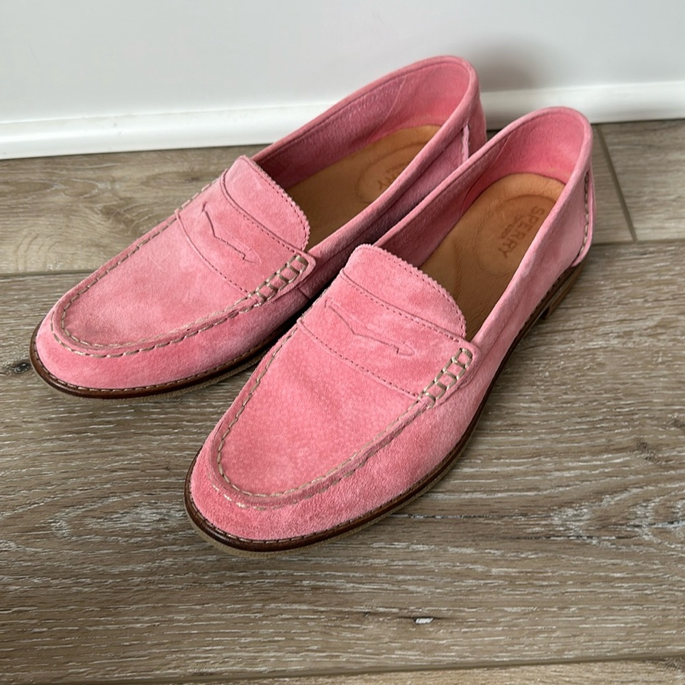 Sperry Seaport Suede Penny Loafer